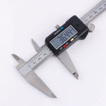 0-200mm LCD Digital Vernier Caliper Stainless Steel Micrometer Electronic Gauge Measuring Tool