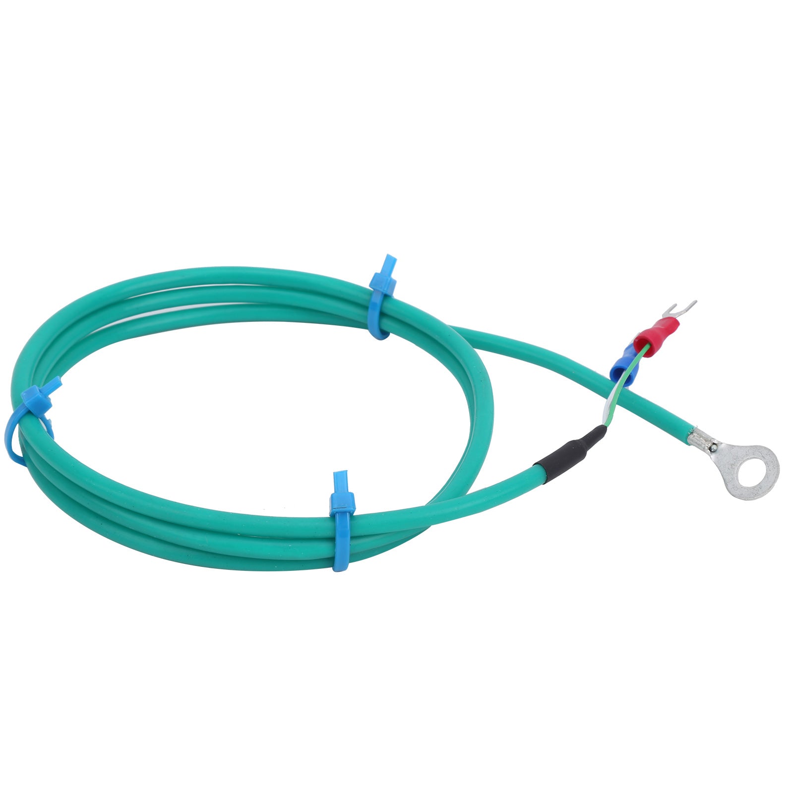 KType Thermocouple Probe SMD Round Hole Silicone Temperature Measuring Line 0200℃(1meter )