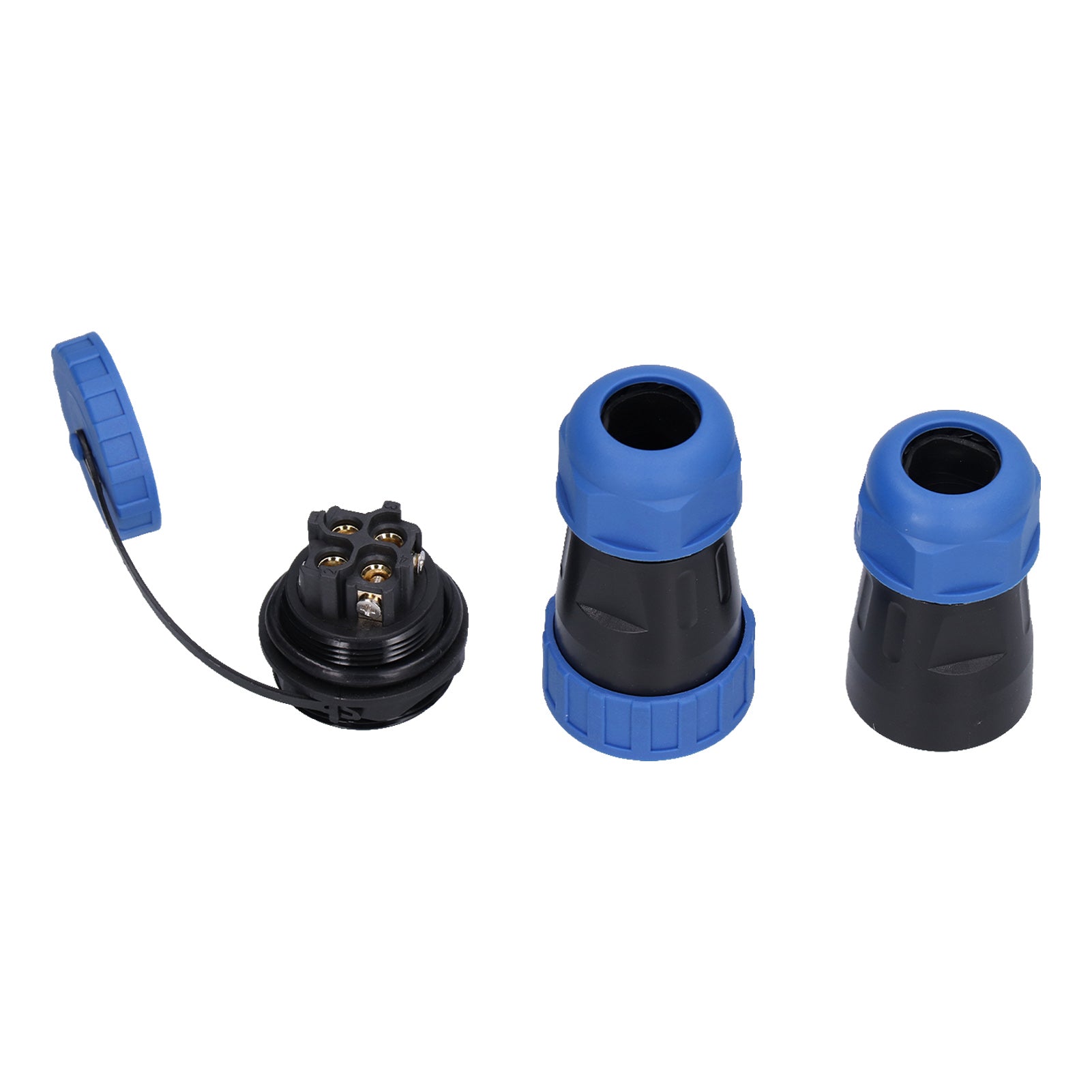 Aviation Plug Socket IP68 Waterproof Solderless Male Female Pair Connector 250V 45A LP28