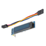 0.91in Display Module I2C Organic Light Emitting Diode DIY Screen Module for Raspberry Pi 4B
