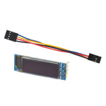 0.91in Display Module I2C Organic Light Emitting Diode DIY Screen Module for Raspberry Pi 4B