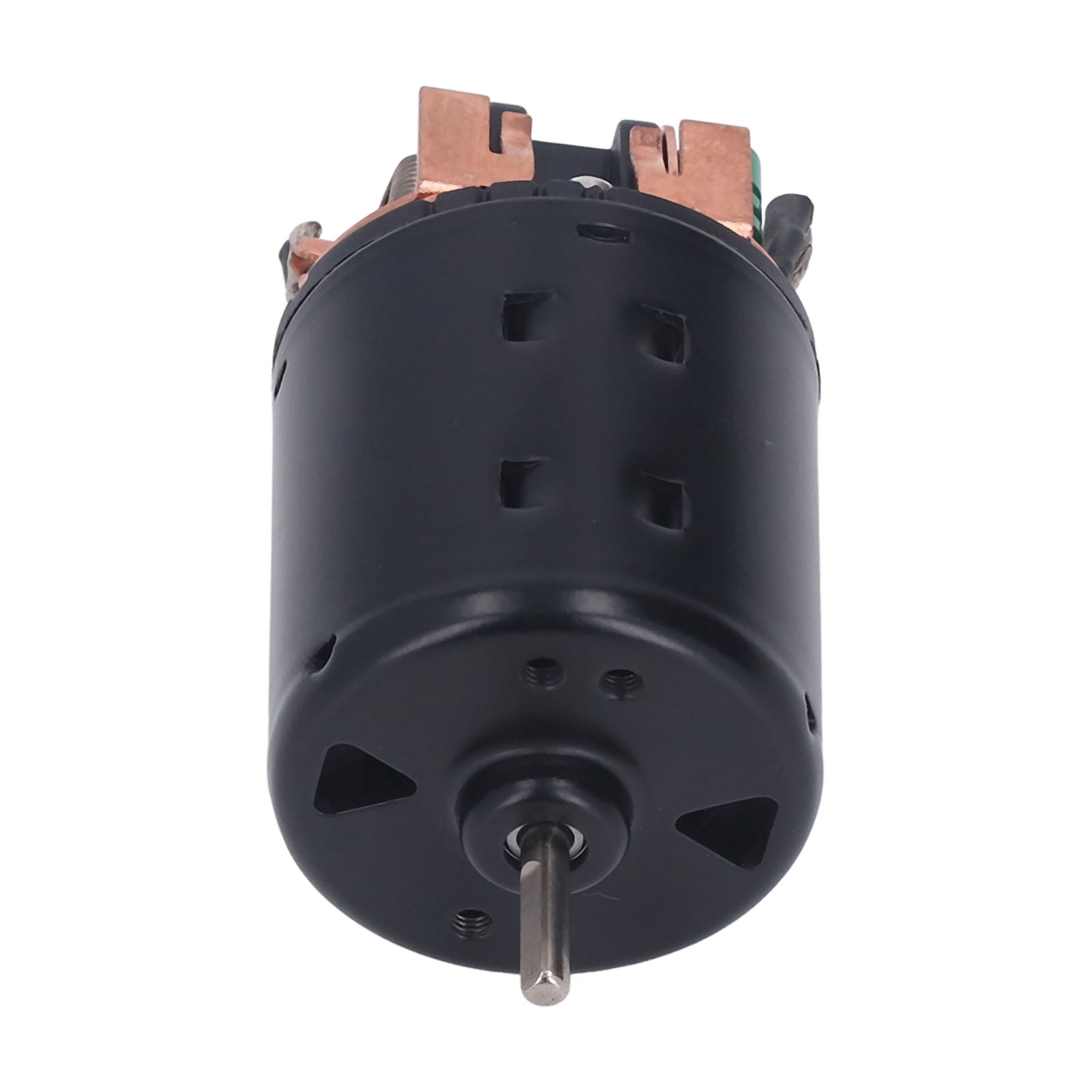 DC Brushed Motor High Torsion Black Shell Carbon Brush Convenient Installation for High Speed Car Model 80T 5400RPM 0.85A 2100g