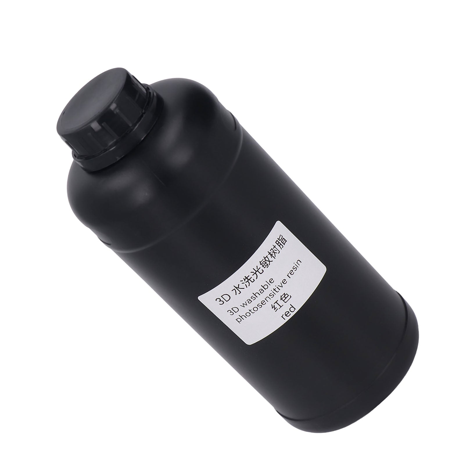 3D Printer Resin 1000ml High Strength Light Curing Water Washable Photopolymer Resin Universal for LCD DLP Red