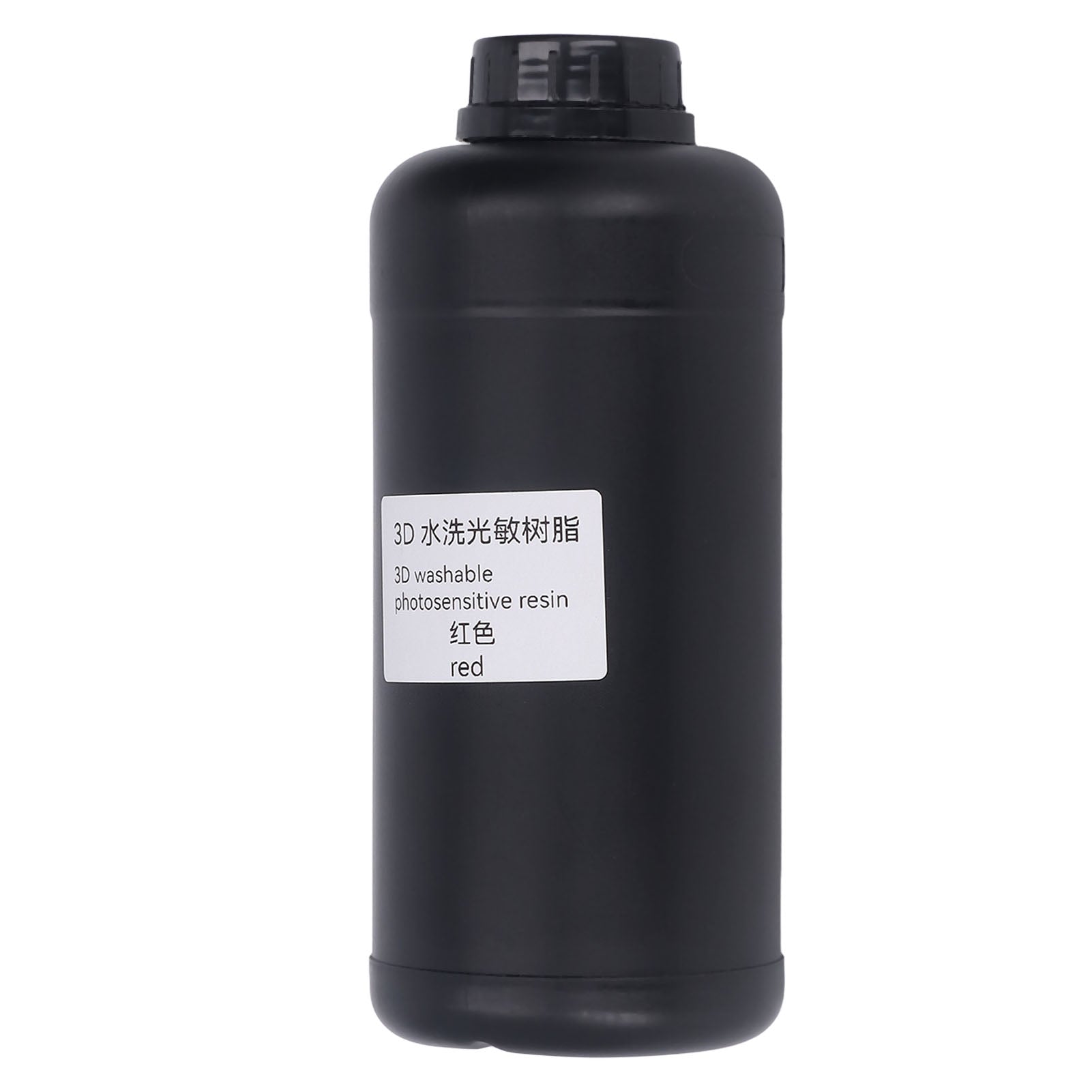 3D Printer Resin 1000ml High Strength Light Curing Water Washable Photopolymer Resin Universal for LCD DLP Red