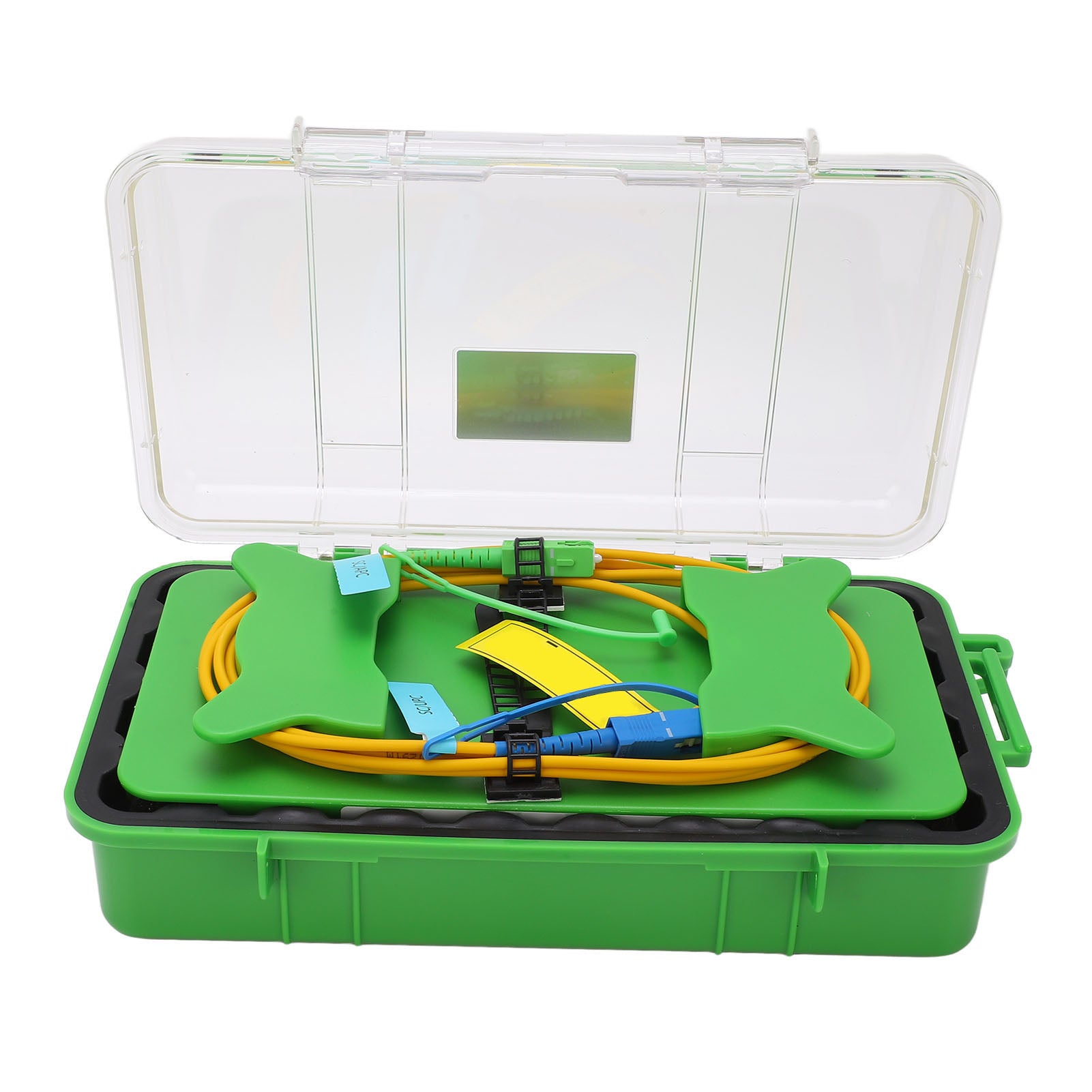 OTDR Launch Cable Single Mode Optical Fiber Test Extension Cord Box SC APC to SC UPC Connector 2000M