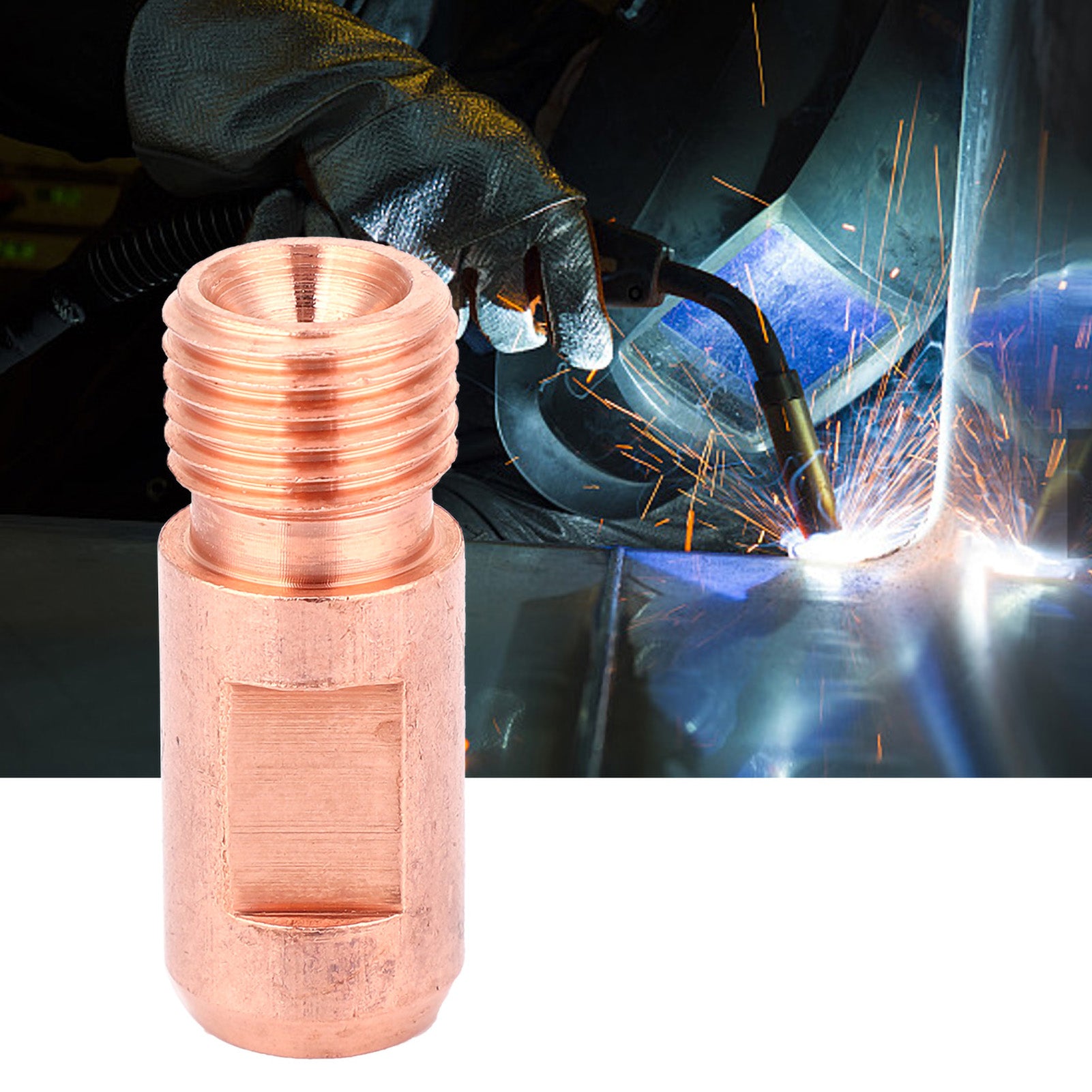 10pcs Submerged Arc Welding Machine Welding Torch Nozzle Tips M14x1.5 4.0mm/5.0mm4.0mm