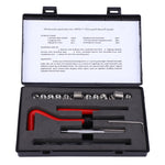 20 Pcs Thread Repair Kit M9x1.5 Stainless Steel Rethreading Tap Set for Female Thread Repairing