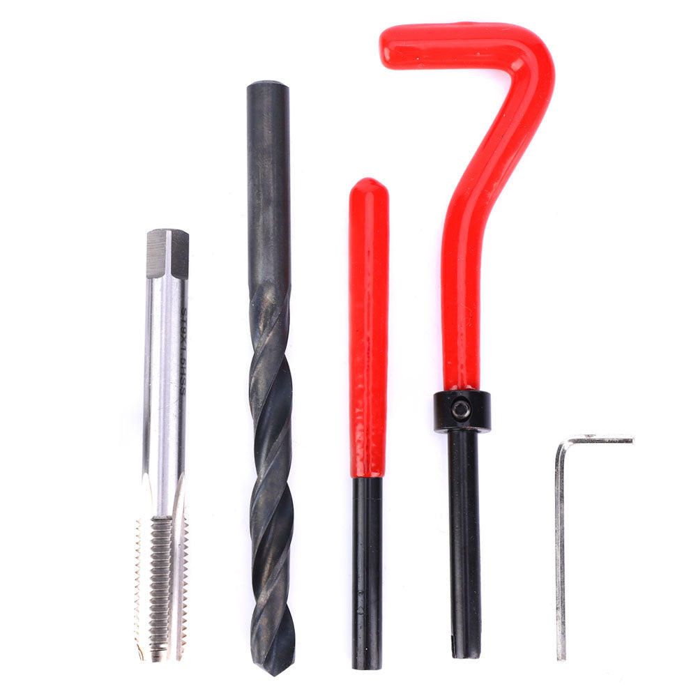 20 Pcs Thread Repair Kit M9x1.5 Stainless Steel Rethreading Tap Set for Female Thread Repairing