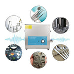 360T Ultrasonic Cleaning Machine Mechanical Timing Cleaner Equipment 6.5L 0~20minEU Plug 200~240V