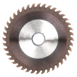 Woodworking Saw Blade HSS Cutting Accessory Bronze Coating Circular Cutting Saw Disc 105mm105mmx1.6mmx20mmx40T