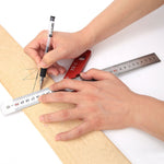 YX-3 Center Line Scriber 45 90 Degrees Angle Line Caliber Ruler Measuring Tool