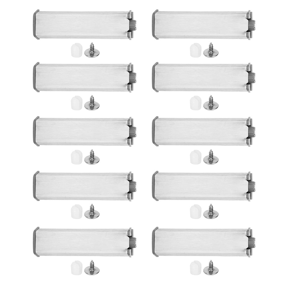10Pcs Household Magnetic Door Latch Damper for Furniture Cabinet Drawer Closet Cupboard Accessory