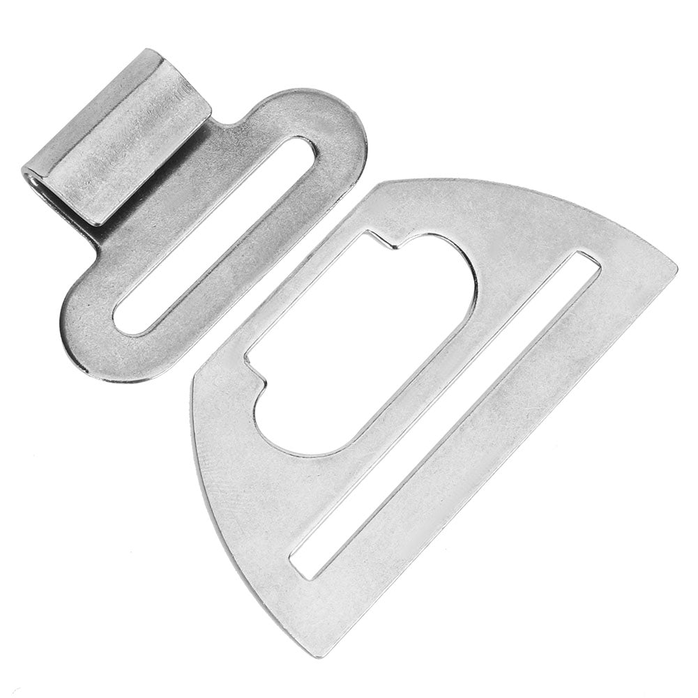 5PCs Backpack Hook Metal Stamping Parts Strap Fasteners Hardware Accessory Stainless Steel