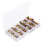 150pcs Zinc Plated Carbon Steel Rivet Nuts Galvanized Insert Nut Threaded Fastener Nut Set