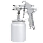 Spray Guns Set Lower Pot Sprayer for Wall Car Door Spraying 600CC W-71 1.8mm 0.25-0.35MPAAmerican Style
