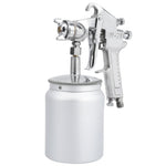 Spray Guns Set Lower Pot Sprayer for Wall Car Door Spraying 600CC W-71 1.8mm 0.25-0.35MPAAmerican Style