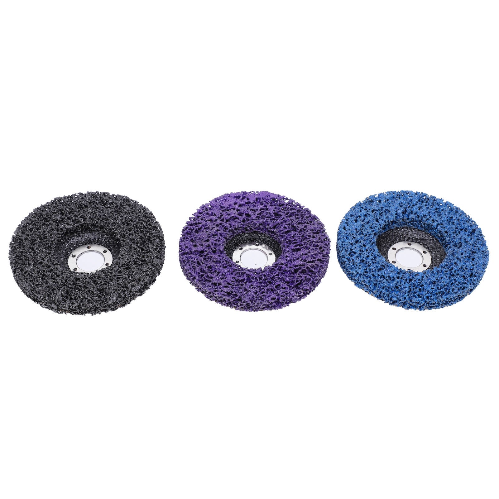3Pcs Angle Grinder Polishing Disc Elastic Resin Grinding Wheel Polishing Pad 4.5in 115mm