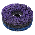 3Pcs Angle Grinder Polishing Disc Elastic Resin Grinding Wheel Polishing Pad 4.5in 115mm