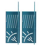 2PCS Multifunctional Woodworking Ruler 3D Angle Measuring Gauge Measuring Tools