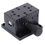 Linear Sliding Platform XAxes Manual Aluminum Alloy FineTuning Industrial Supplies HBA50