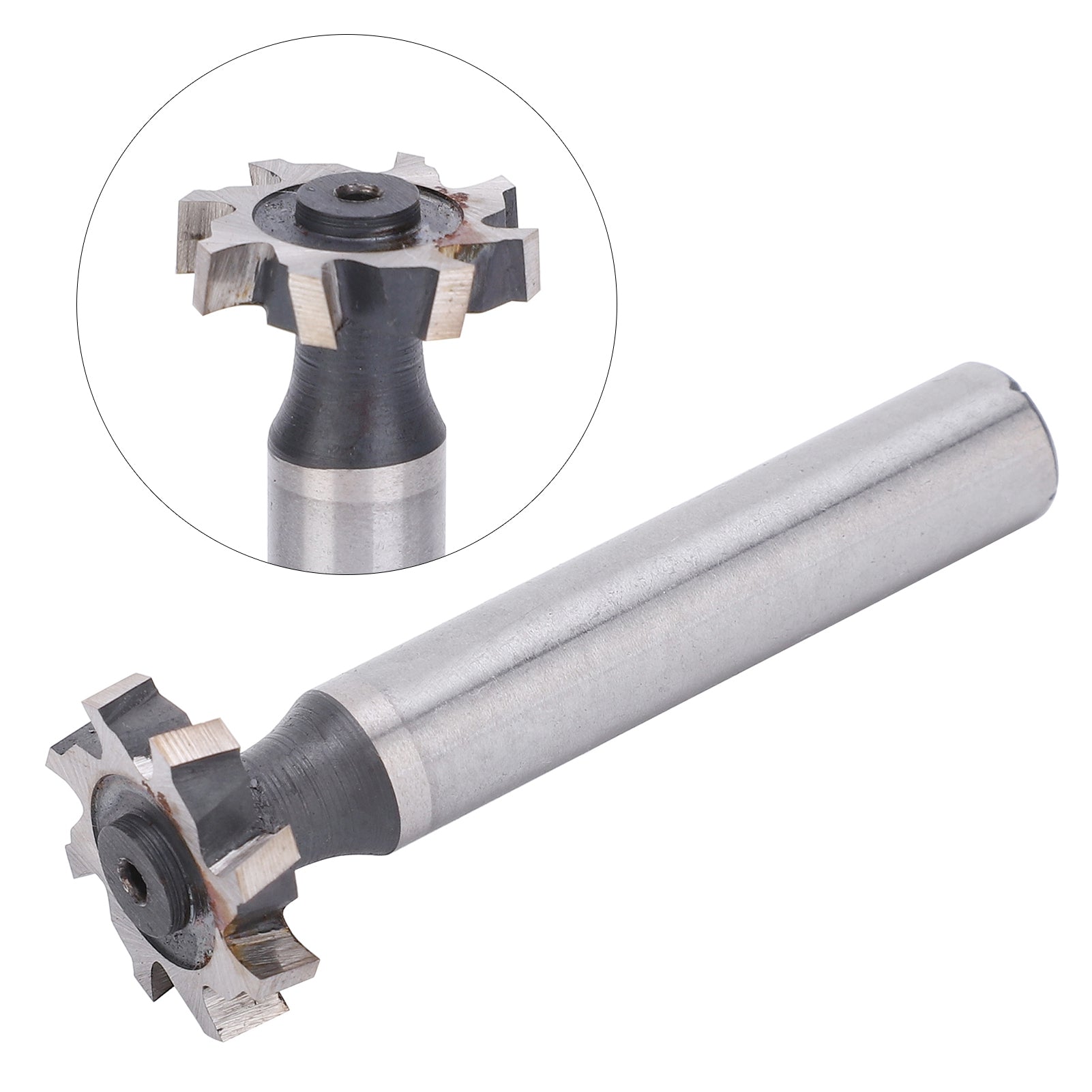 Woodruff Key Seat Cutter HSS Straight Shank TSlot Milling Cutter Tools 4x19x10mm