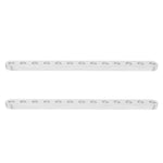 1 Pair Flat Beam 13 Holes 4 x 8 x 104mm 3102‑0009‑0104 Robotic Structure Part Accessory