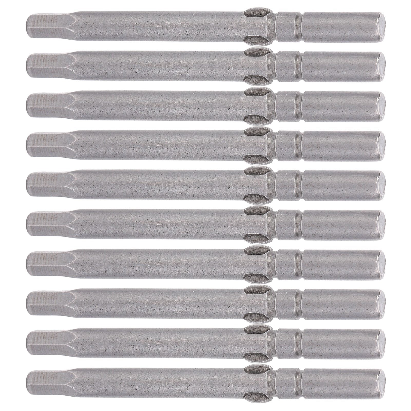 10Pcs Magnetic Head Screwdriver Bits Electric Hex Socket S2 Alloy Steel Industrial Tools