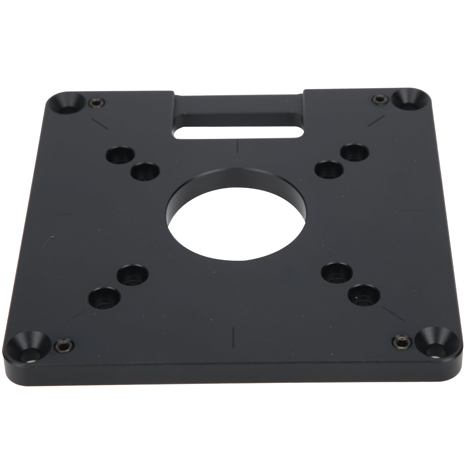 Router Table Insert Plate Aluminium Alloy CNC Trimmer Woodworking Engraving Accessory