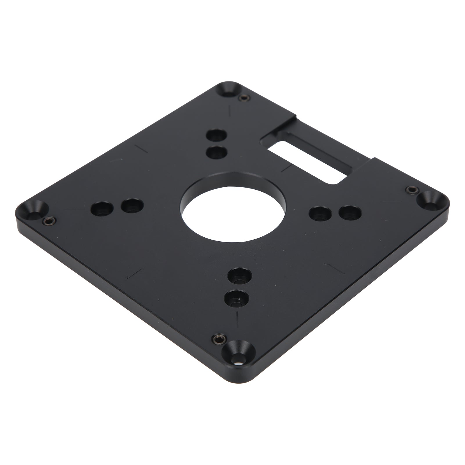 Router Table Insert Plate Aluminium Alloy CNC Trimmer Woodworking Engraving Accessory