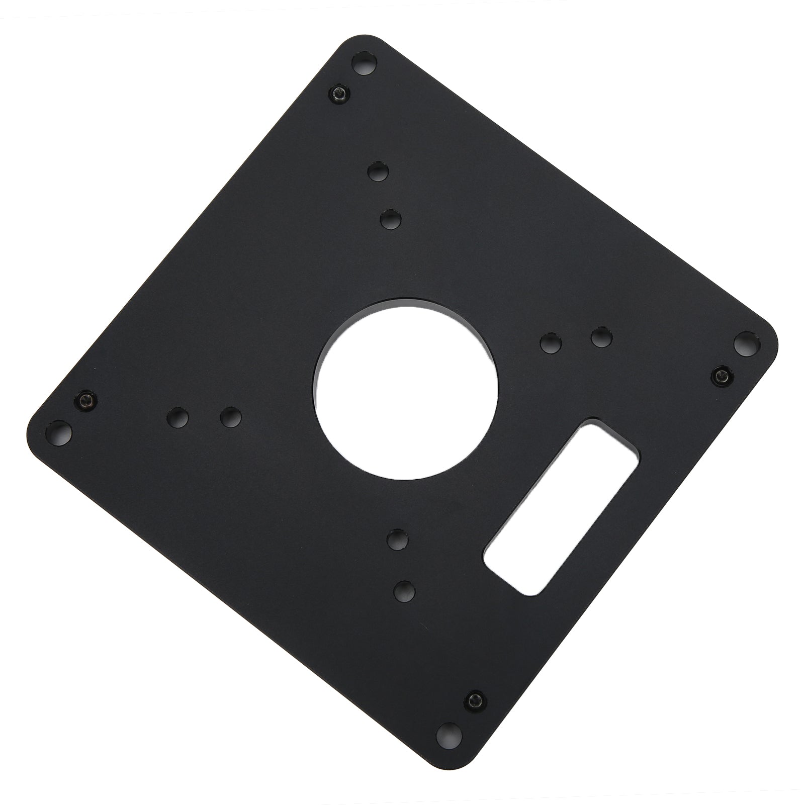 Router Table Insert Plate Aluminium Alloy CNC Trimmer Woodworking Engraving Accessory