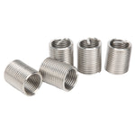 5Pcs Thread Inserts Male Female Reducing Nut Repair Tool Stainless Steel Fastener M22x2.5x2D