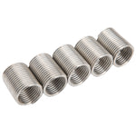 5Pcs Thread Inserts Male Female Reducing Nut Repair Tool Stainless Steel Fastener M22x2.5x2D