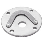 Air Compressor Valve Plate Tongue Shape U Metal Part Accessory Replacement Set 3/8in 45x47mm