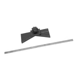 Center Point Finder Circular Workpiece Positioning Scriber Aluminum Strip Woodworking Gauge