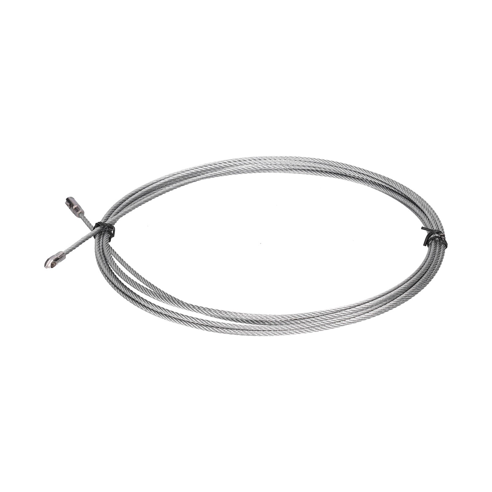 Steel Wire Strands Cord 0.4mmDiameter High Tensile Strength for Elevator Precision Instrument(10m/10.94yd )