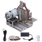 Polishing Grinding Machine Aluminum Alloy DIY Small Mini Electrical Tools AC 110‑240VAU Plug