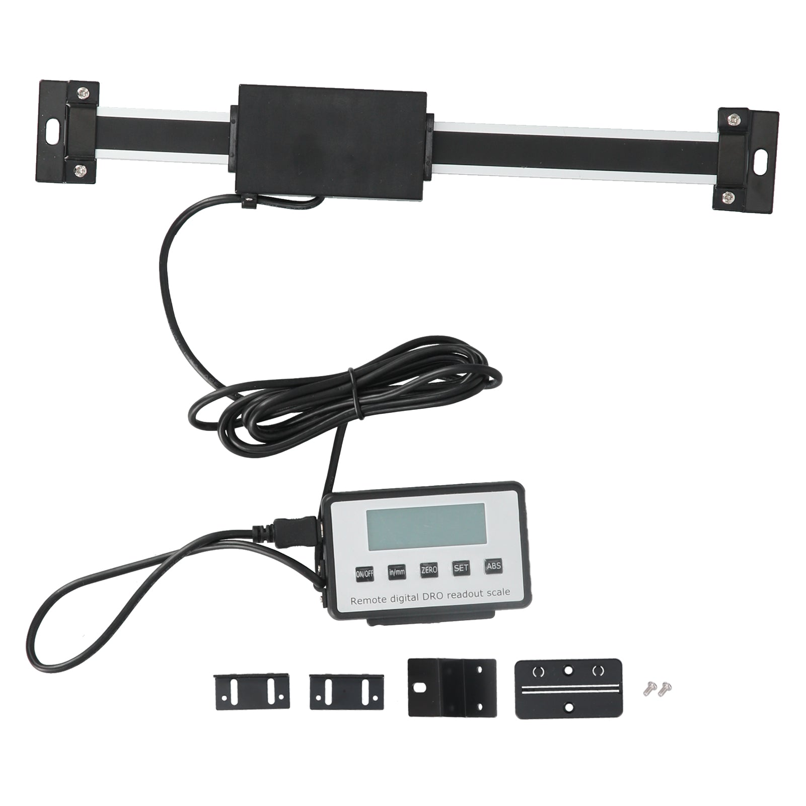 Digital Readout Linear Metric Imperial Linears Scale with Digital Display for Lathe0-150mm