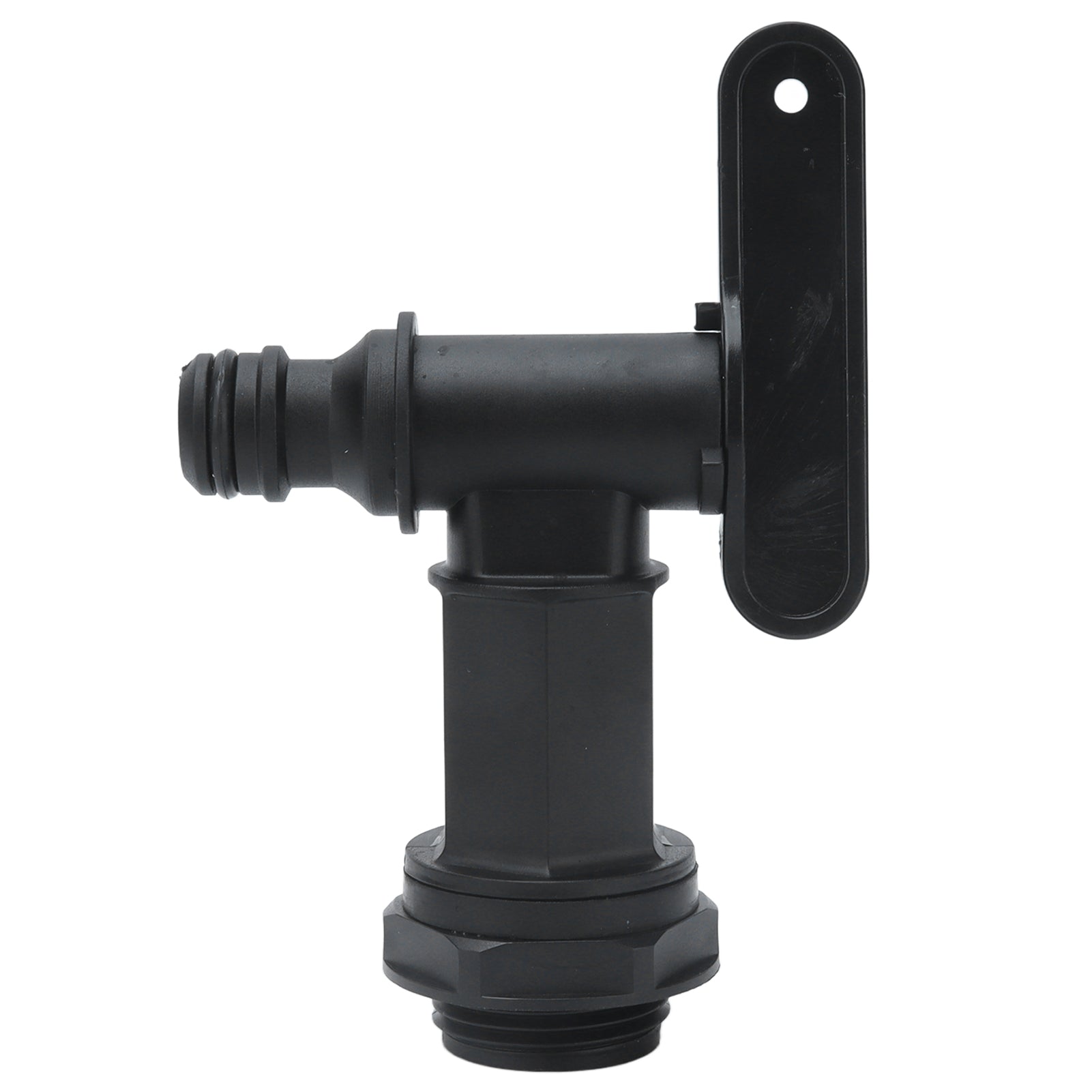 IBC Tote Tank Adapter Nozzle Drain Hose Faucet Connector Tap Fitting Part AccessoryPlastic Threaded Connector