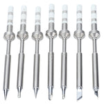 7Pcs Soldering Tips Mini Intelligent Original Solder Iron Tip Replacement for Welding
