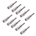 10Pcs Glass Drill Bit 12mm High Torsion Stable Fine Workmanship Sturdy Durable Tile Drill Bits