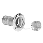 38mm Water Injection Port 316 Stainless Steel Boat Refueling Port Marine Filler AccessoriesGAS