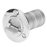 38mm Water Injection Port 316 Stainless Steel Boat Refueling Port Marine Filler AccessoriesGAS