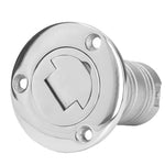 38mm Water Injection Port 316 Stainless Steel Boat Refueling Port Marine Filler AccessoriesGAS