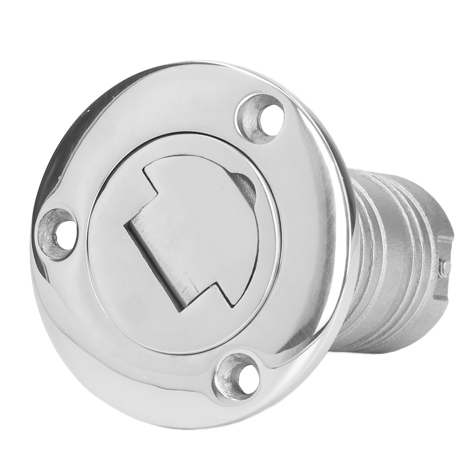 38mm Water Injection Port 316 Stainless Steel Boat Refueling Port Marine Filler AccessoriesGAS