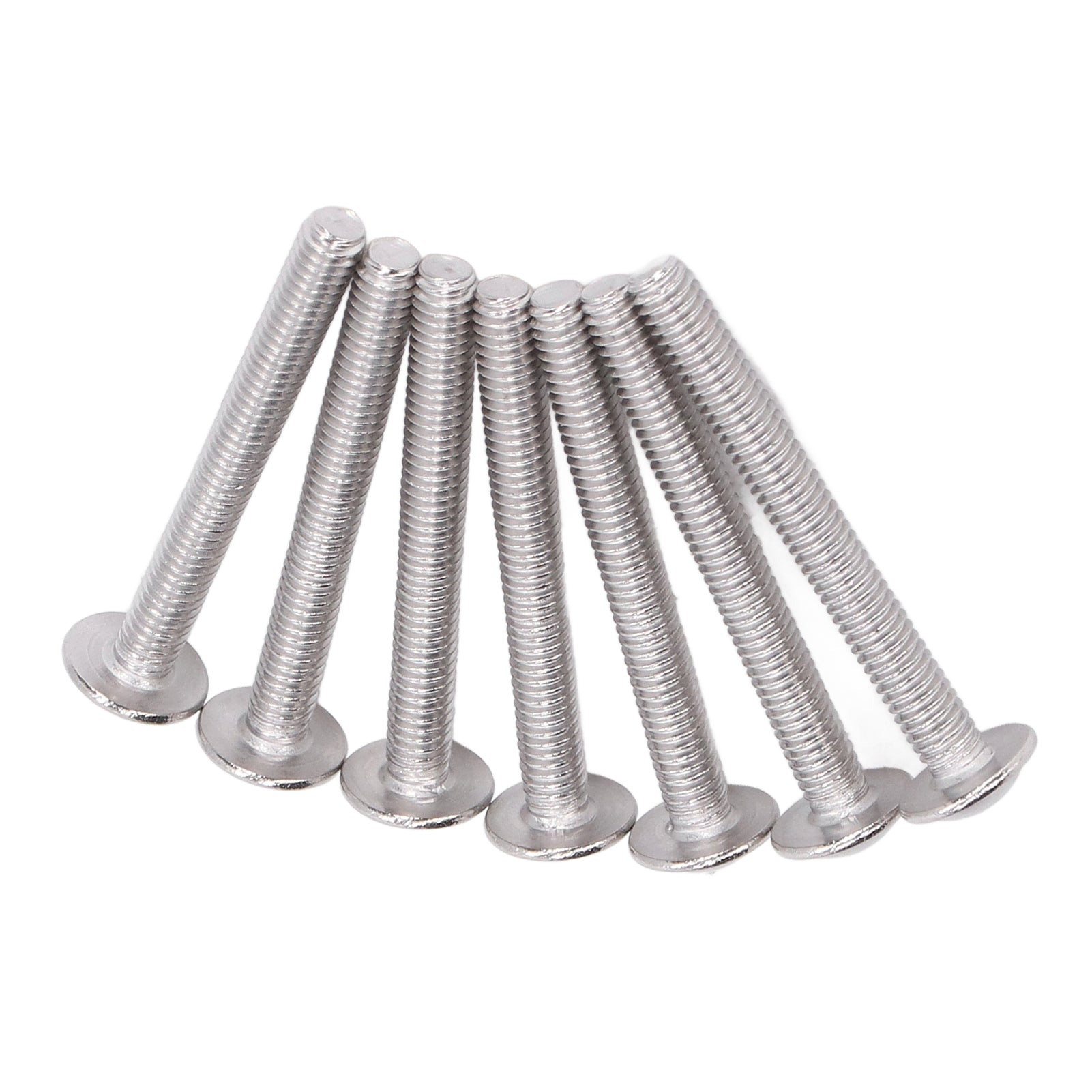 50Pcs Flanged Button Head Screws A2‑70 Stainless Steel Buttons Heads Socket Caps Bolts KitM4x35mm