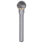 Ball Shape Burrs File YG8 Alloy Double Cut Woodworking Carving Bit for Tool Manufacturing