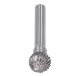 Ball Shape Burrs File YG8 Alloy Double Cut Woodworking Carving Bit for Tool Manufacturing