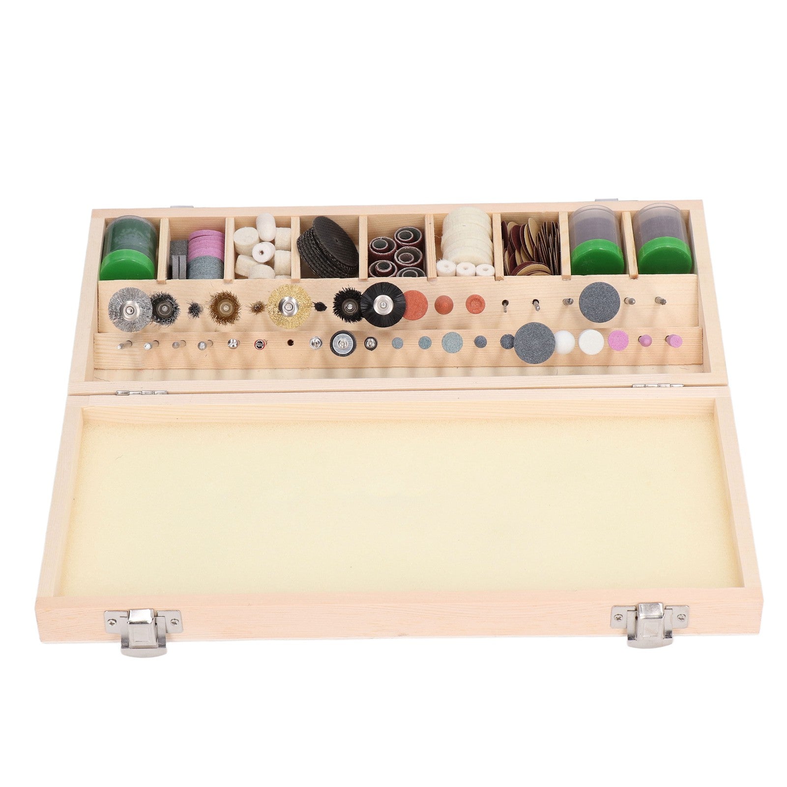 228Pcs Rotary Tool Accessory Kit Small Size High Efficiency Sanding Polishing Tools with 3mm Diameter Shank