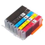 5Pcs Ink Cartridges ABS Cartridge Replacement for PIXMA MG5740 MG6840 MG7740 TS5040 TS6040