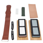 14Pcs/Set Whetstone Sharpening Stone Kit 400/1000 3000/8000 Whetstone Professional Knife Sharpening Stone Set